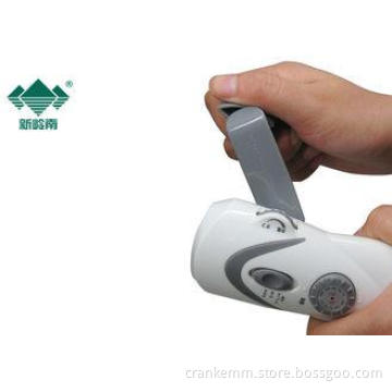 Rechargeable Crank Emergency Radio Lamp  , Hand Cranked LED